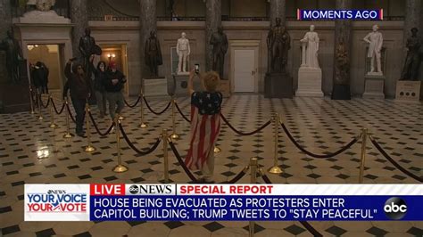abc/us lawmakers react to dc protest that has locked down the capitol
